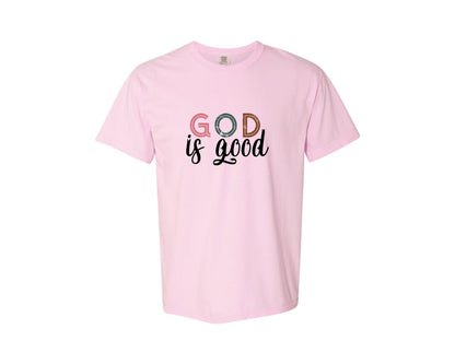 brand:Comfort Colors|color:Blossom|Boho Christian Religious Graphic T-Shirt