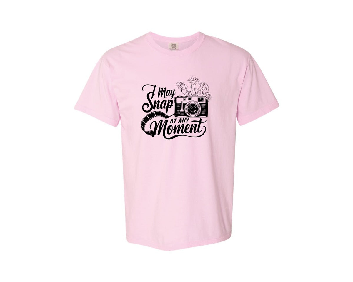 brand:Comfort Colors|color:Blossom|I May Snap At Any Moment T Shirt Des Graphic T-Shirt