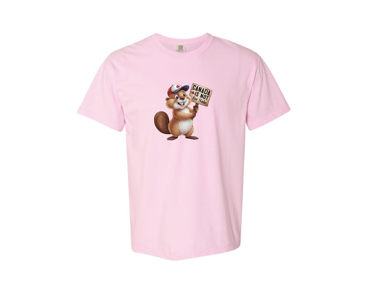 brand:Comfort Colors|color:Blossom|Canada Is Not For Sale Maple Leaf 2 Graphic T-Shirt