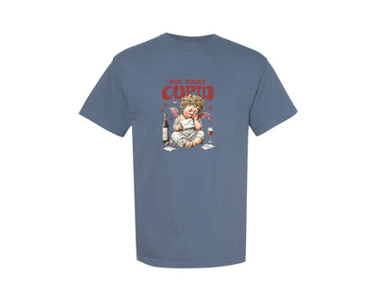 brand:Comfort Colors|color:Blue Jean|Funny Valentines Day Graphic T-Shirt