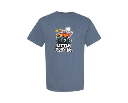 brand:Comfort Colors|color:Blue Jean|E2Ad90F09F9A97Monster Truck Cartoon Kids T Shirte2Ad90F09F9A97 5 Graphic T-Shirt