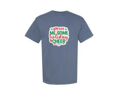 brand:Comfort Colors|color:Blue Jean|Christmas Stickers Vol 51 Graphic T-Shirt