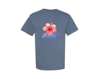 brand:Comfort Colors|color:Blue Jean|Vintage Coastal Graphic T-Shirt