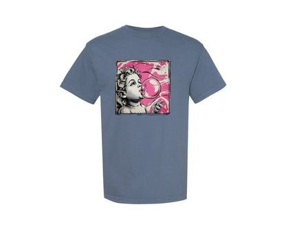 brand:Comfort Colors|color:Blue Jean|Cupid Valentine Xoxo Vday Graphic T-Shirt