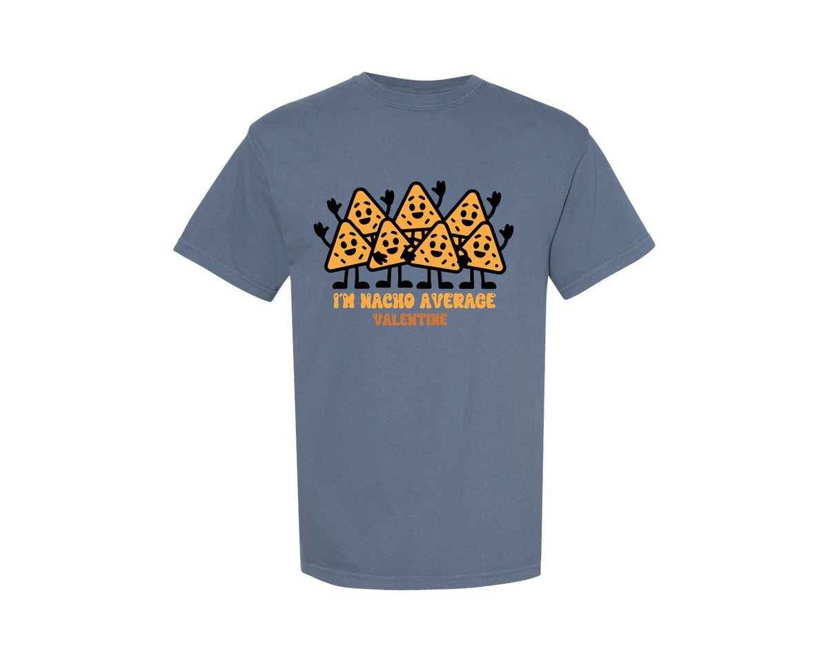 brand:Comfort Colors|color:Blue Jean|Cute Food Valentine Pun Graphic T-Shirt
