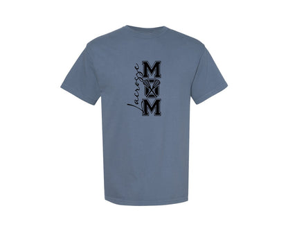 brand:Comfort Colors|color:Blue Jean|Lacrosse Mom Game Day Mom Life Graphic T-Shirt