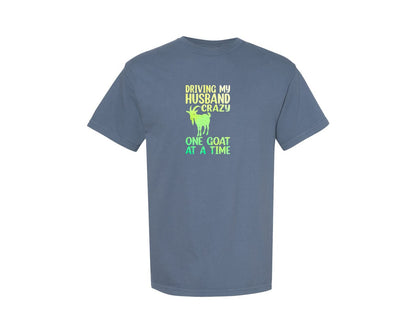 brand:Comfort Colors|color:Blue Jean|Funny Goat Lover Quote T Shirt Design 2 Graphic T-Shirt