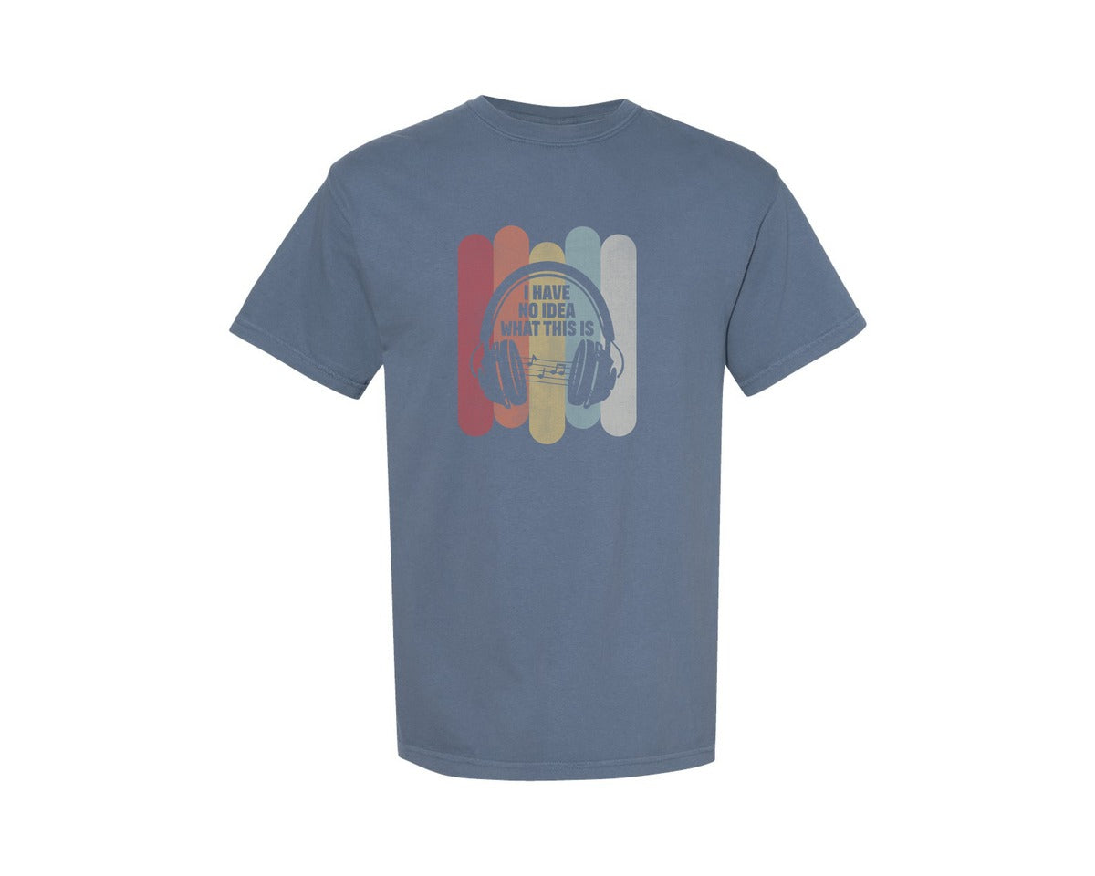 brand:Comfort Colors|color:Blue Jean|Retro 80S 90S Tshirt Design 80S 90S Vibe Graphic T-Shirt