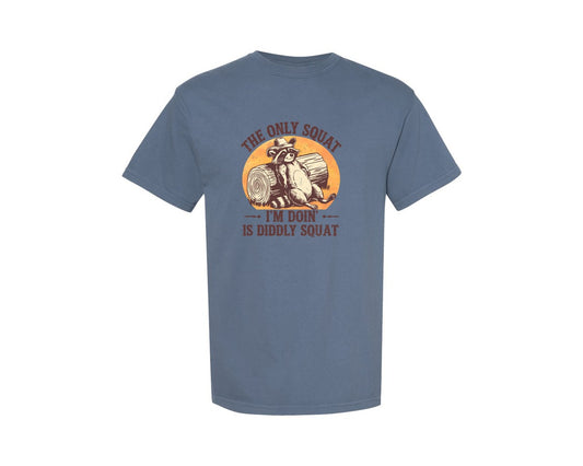 The Only Squat Im Doing Western Graphic T-Shirt
