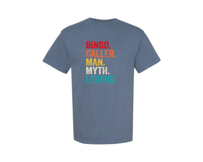 brand:Comfort Colors|color:Blue Jean|Casino Bingo T Shirt Design 2 Graphic T-Shirt