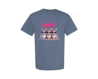 brand:Comfort Colors|color:Blue Jean|On The Hunt 6 Graphic T-Shirt