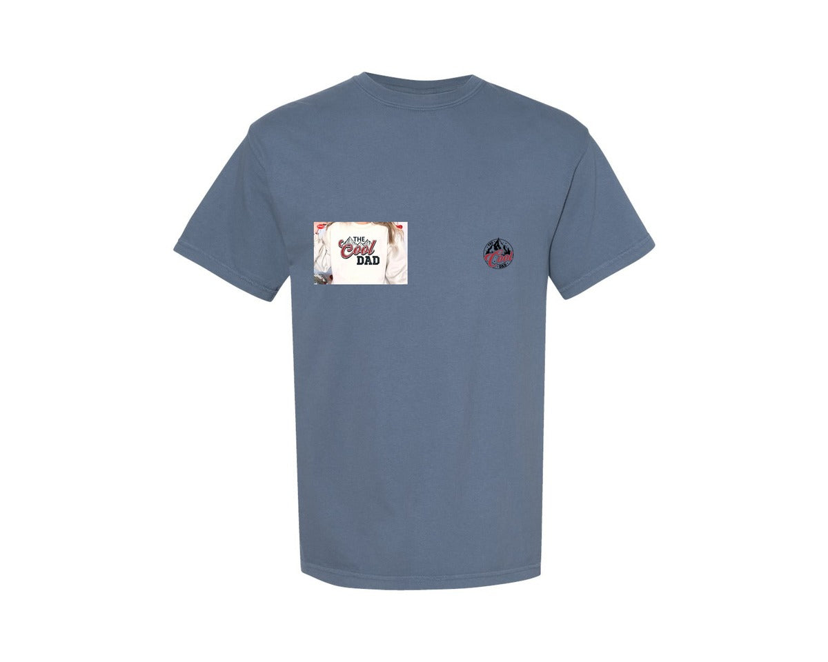 brand:Comfort Colors|color:Blue Jean|The Cool Dad Shirt Dad The Legend Shirt 6 Graphic T-Shirt