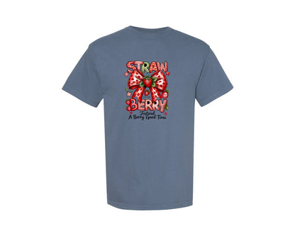 brand:Comfort Colors|color:Blue Jean|Strawberry Festival 1968 Graphic T-Shirt