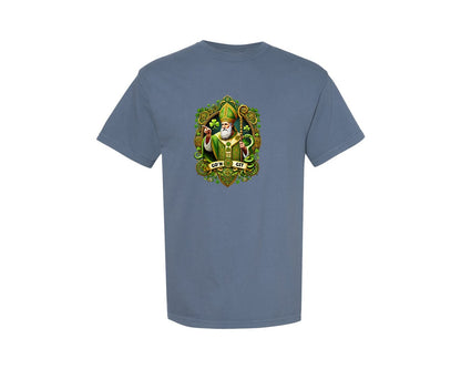 brand:Comfort Colors|color:Blue Jean|St Patricks Day Saint Patrick Graphic T-Shirt