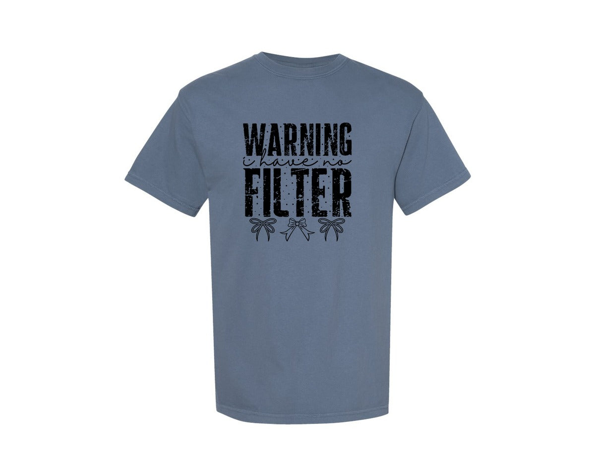 brand:Comfort Colors|color:Blue Jean|Funny Sarcastic Sarcasm 5 Graphic T-Shirt