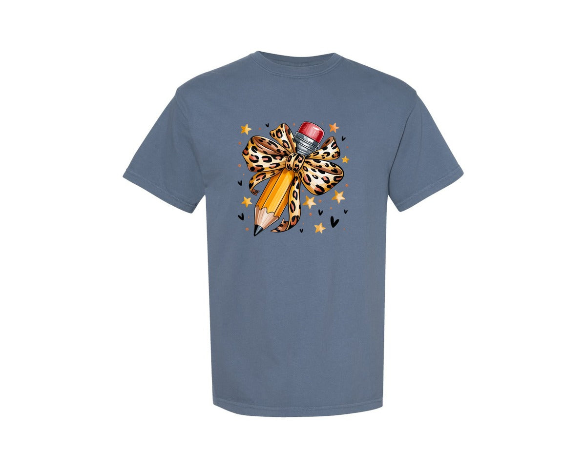 brand:Comfort Colors|color:Blue Jean|Teacher Design For Graphic T-Shirt