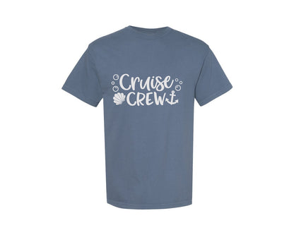 brand:Comfort Colors|color:Blue Jean|Cruise Crew Graphic T-Shirt