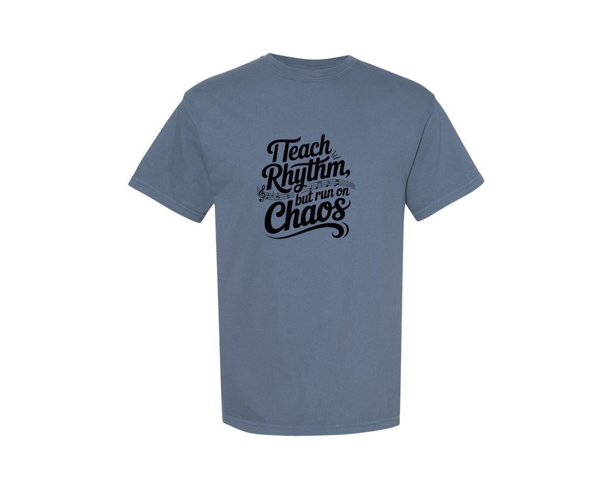 brand:Comfort Colors|color:Blue Jean|Piano Teacher 2 Graphic T-Shirt
