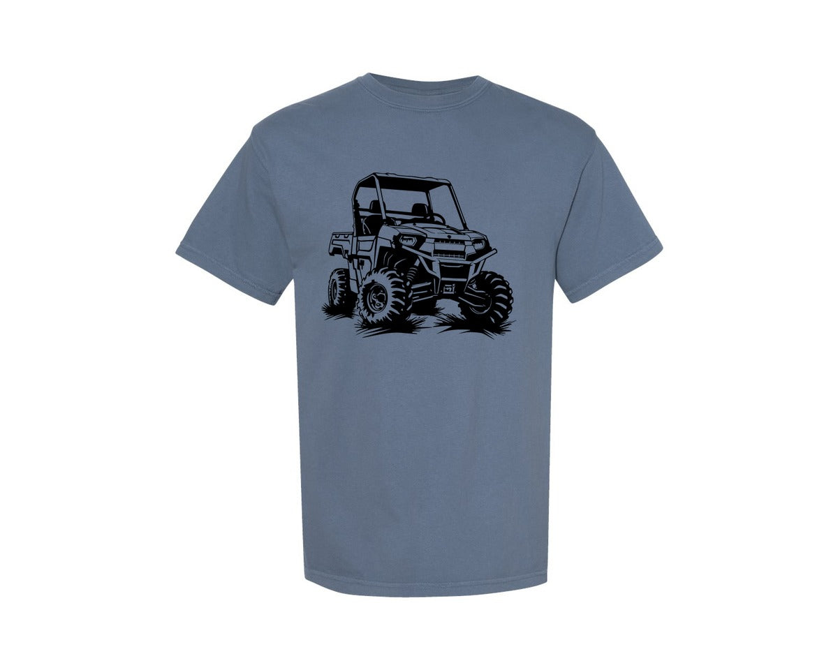 brand:Comfort Colors|color:Blue Jean|Atv Atv Riding Graphic T-Shirt