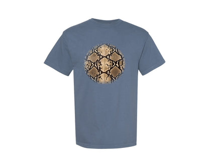 brand:Comfort Colors|color:Blue Jean|Animal Print Round Tshirt 38 Graphic T-Shirt