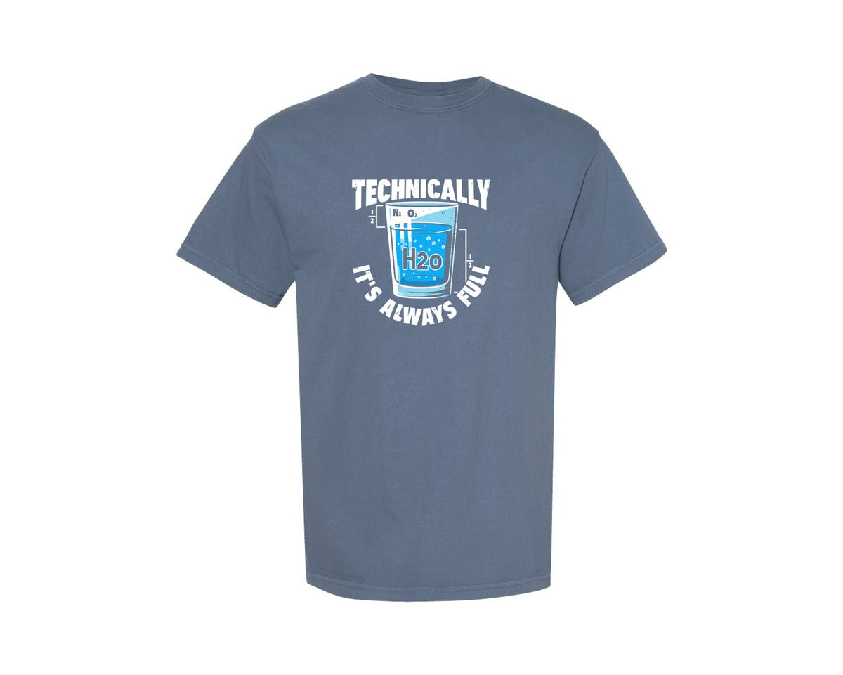 brand:Comfort Colors|color:Blue Jean|Science Humor T Shirt Graphic T-Shirt