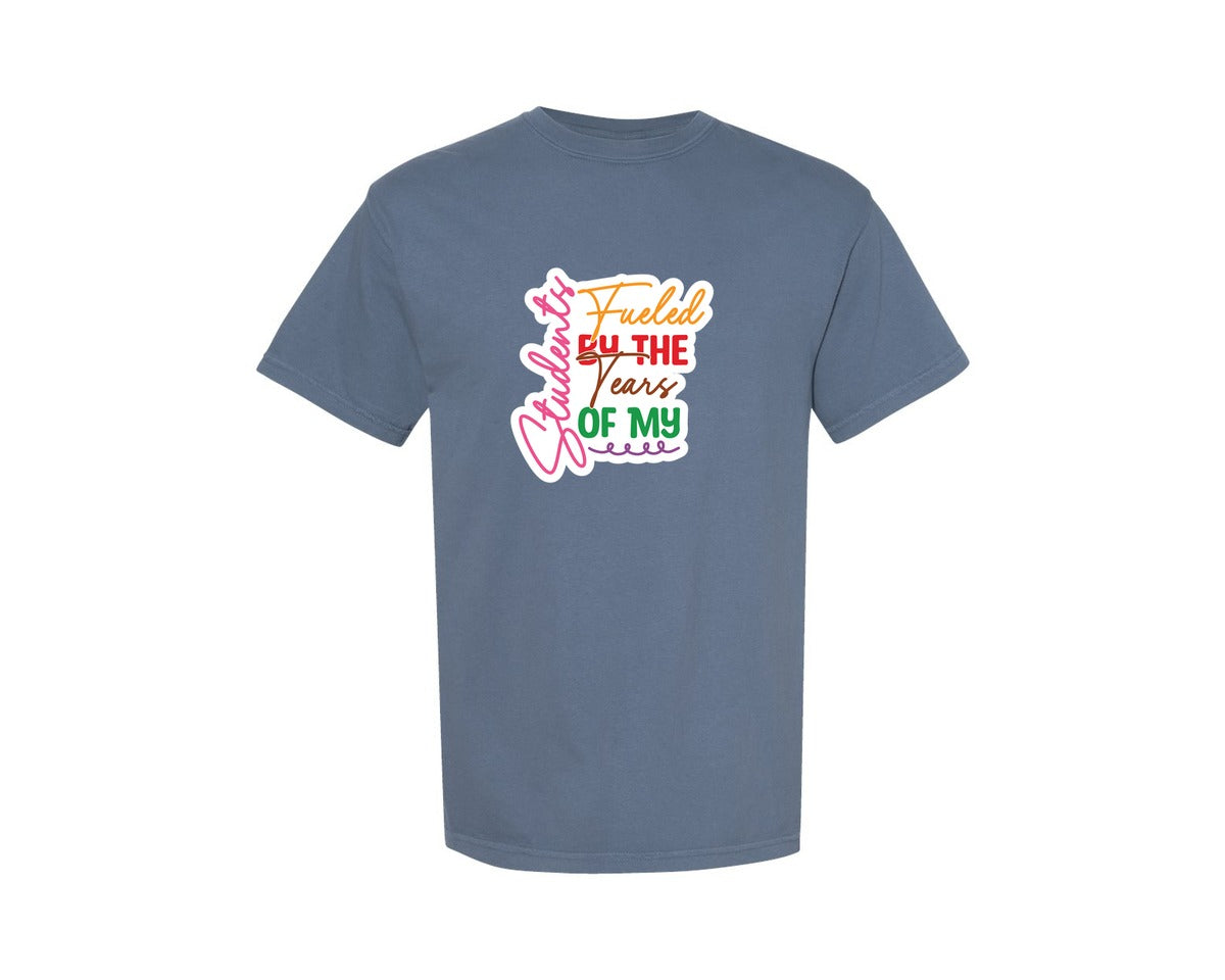 brand:Comfort Colors|color:Blue Jean|Teacher Stickers Vol 10 Graphic T-Shirt