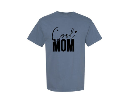 brand:Comfort Colors|color:Blue Jean|Cool Mom Funny Mom Mama Graphic T-Shirt