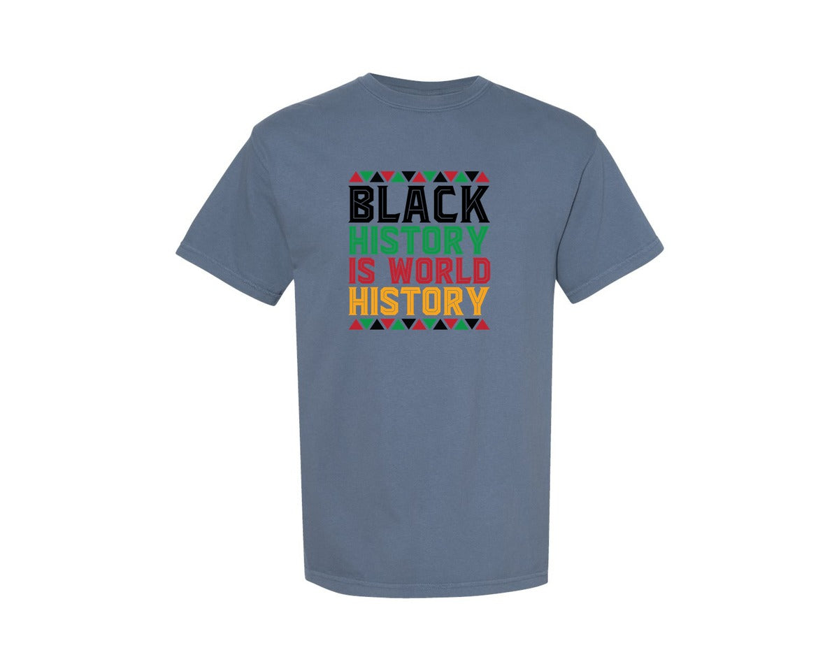 brand:Comfort Colors|color:Blue Jean|Black History Month T Shirt Designs 3 Graphic T-Shirt