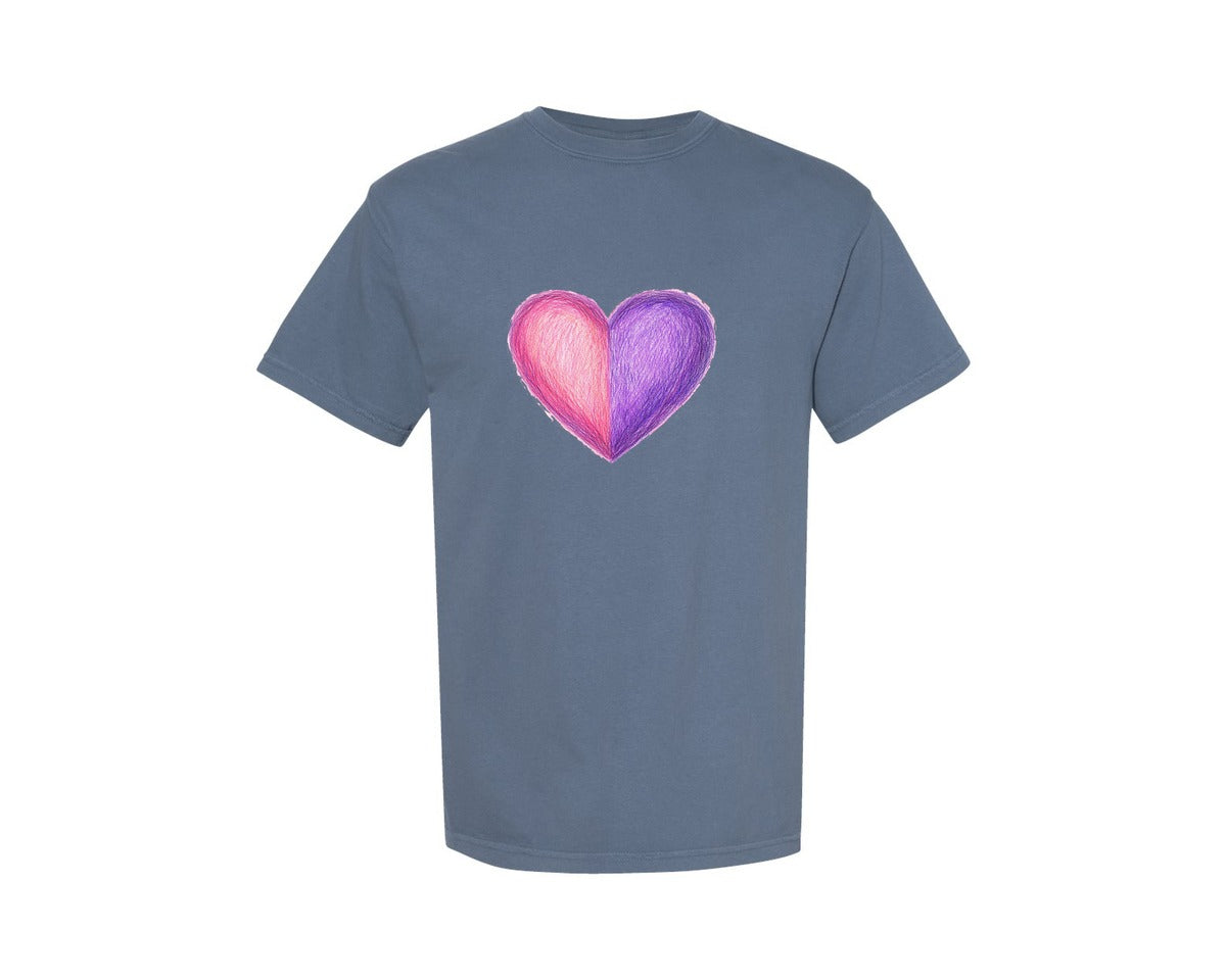 brand:Comfort Colors|color:Blue Jean|Fear Not For I Am With You Pngcross Graphic T-Shirt