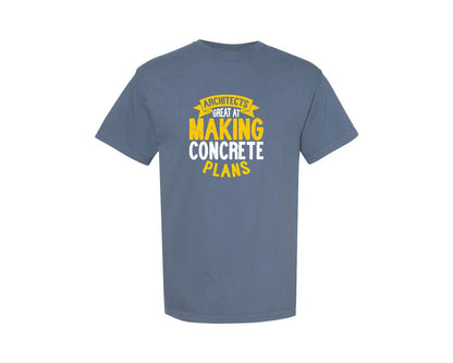 brand:Comfort Colors|color:Blue Jean|Architect Architecture T Shirt Design 68 Graphic T-Shirt