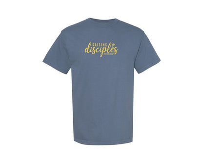 brand:Comfort Colors|color:Blue Jean|Raising Disciples Christian Mom Mama Graphic T-Shirt