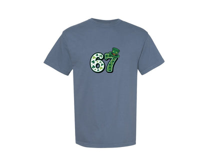 brand:Comfort Colors|color:Blue Jean|67 St Patricks Day T Shirt Design Graphic T-Shirt