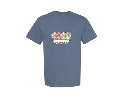 brand:Comfort Colors|color:Blue Jean|Custom Teacher Name Graphic T-Shirt