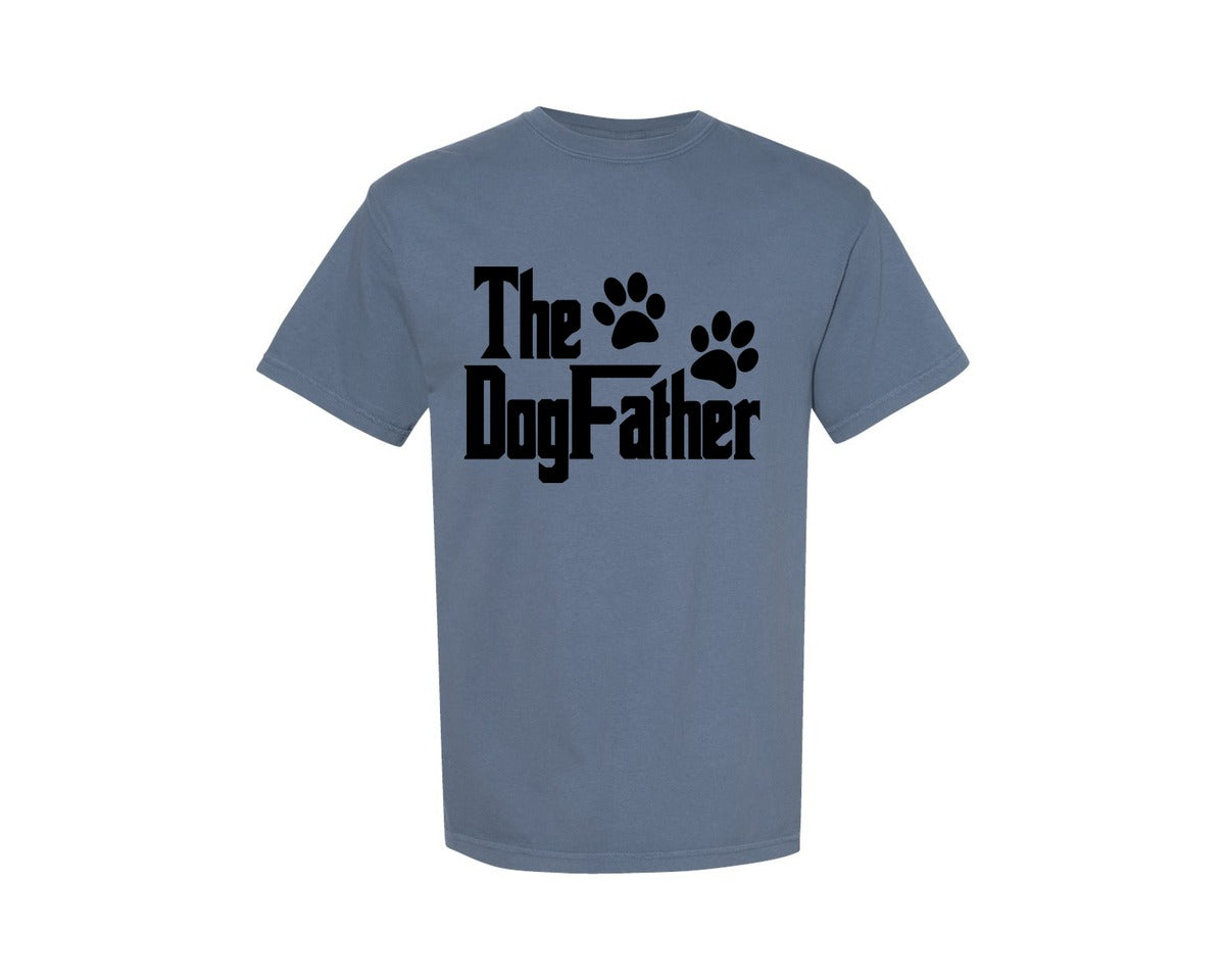 brand:Comfort Colors|color:Blue Jean|The Dog Father 3 Graphic T-Shirt