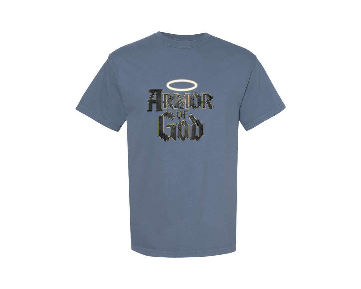 brand:Comfort Colors|color:Blue Jean|Christian Typography Pngs Faith Quote Graphic T-Shirt