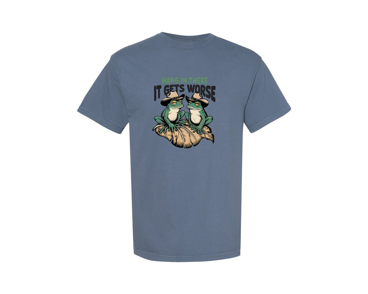 brand:Comfort Colors|color:Blue Jean|Funny Quote Design Humorous Retro 2 Graphic T-Shirt