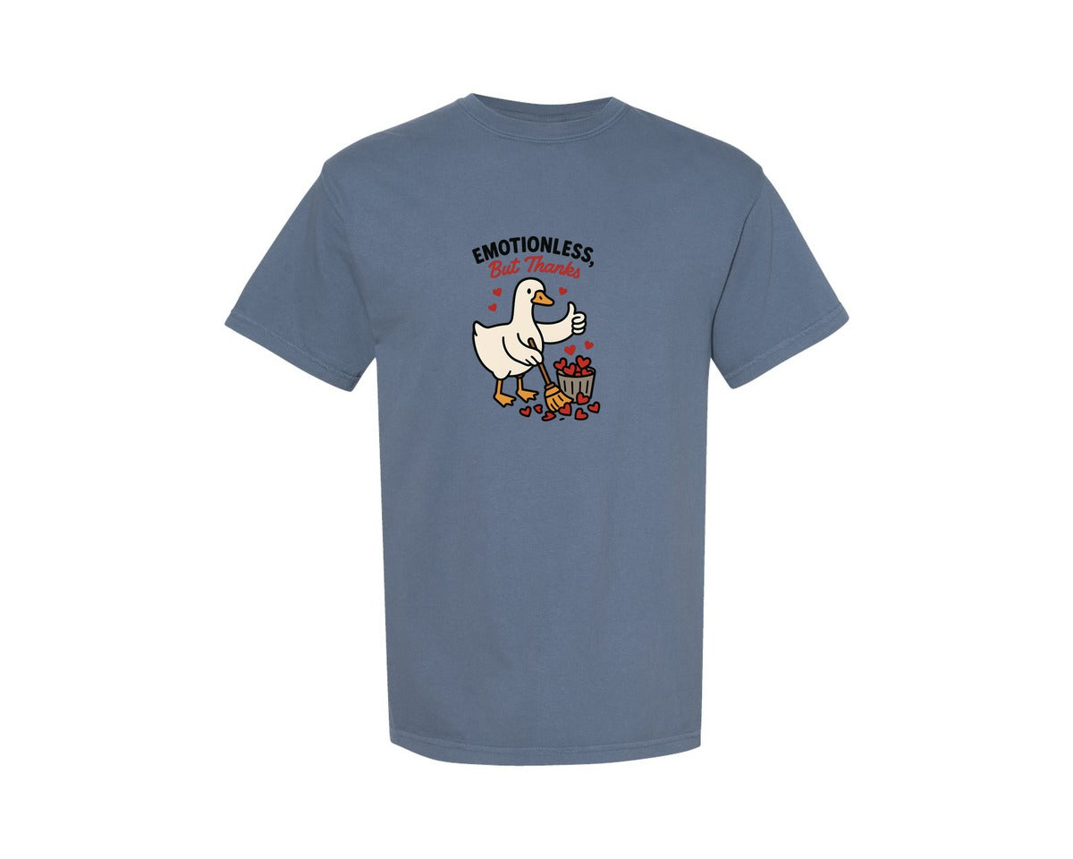 brand:Comfort Colors|color:Blue Jean|Anti Valentine Valentine Goose Graphic T-Shirt
