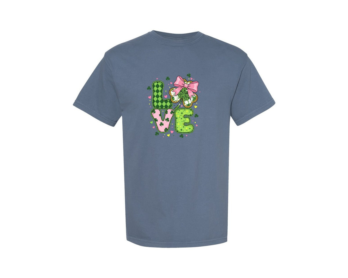 brand:Comfort Colors|color:Blue Jean|St Patricks Day 27 Graphic T-Shirt
