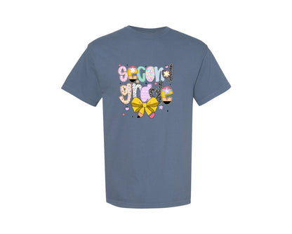 brand:Comfort Colors|color:Blue Jean|Preppy Back To School 13 Graphic T-Shirt