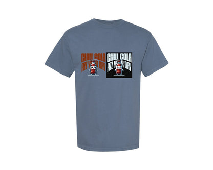 brand:Comfort Colors|color:Blue Jean|Chill Cola Fizz Your Day Quote Graphic T-Shirt