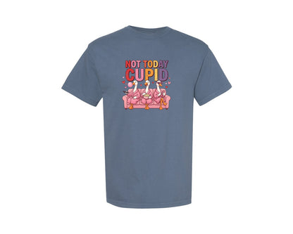brand:Comfort Colors|color:Blue Jean|Funny Valentines Day Goose 6 Graphic T-Shirt