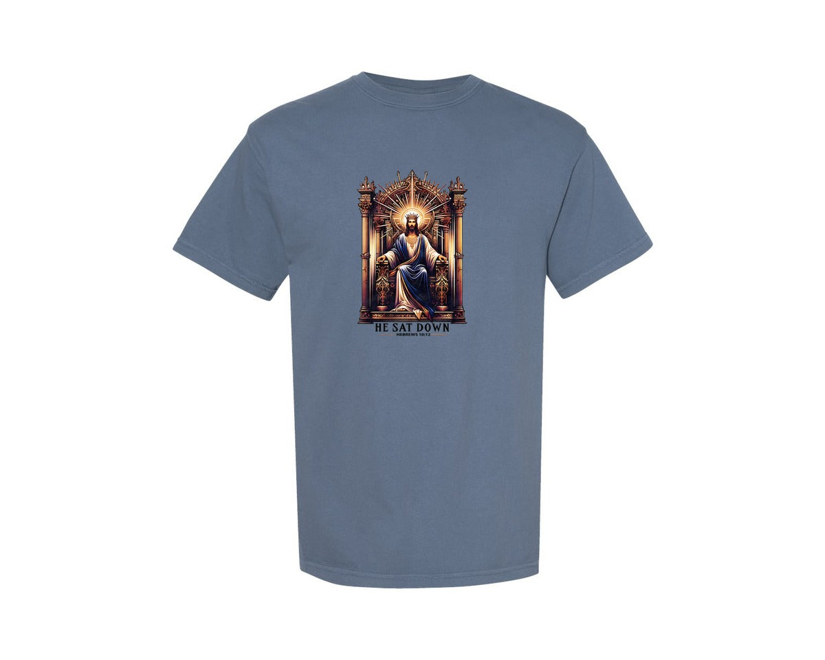 brand:Comfort Colors|color:Blue Jean|Jesus Designs 3 Graphic T-Shirt