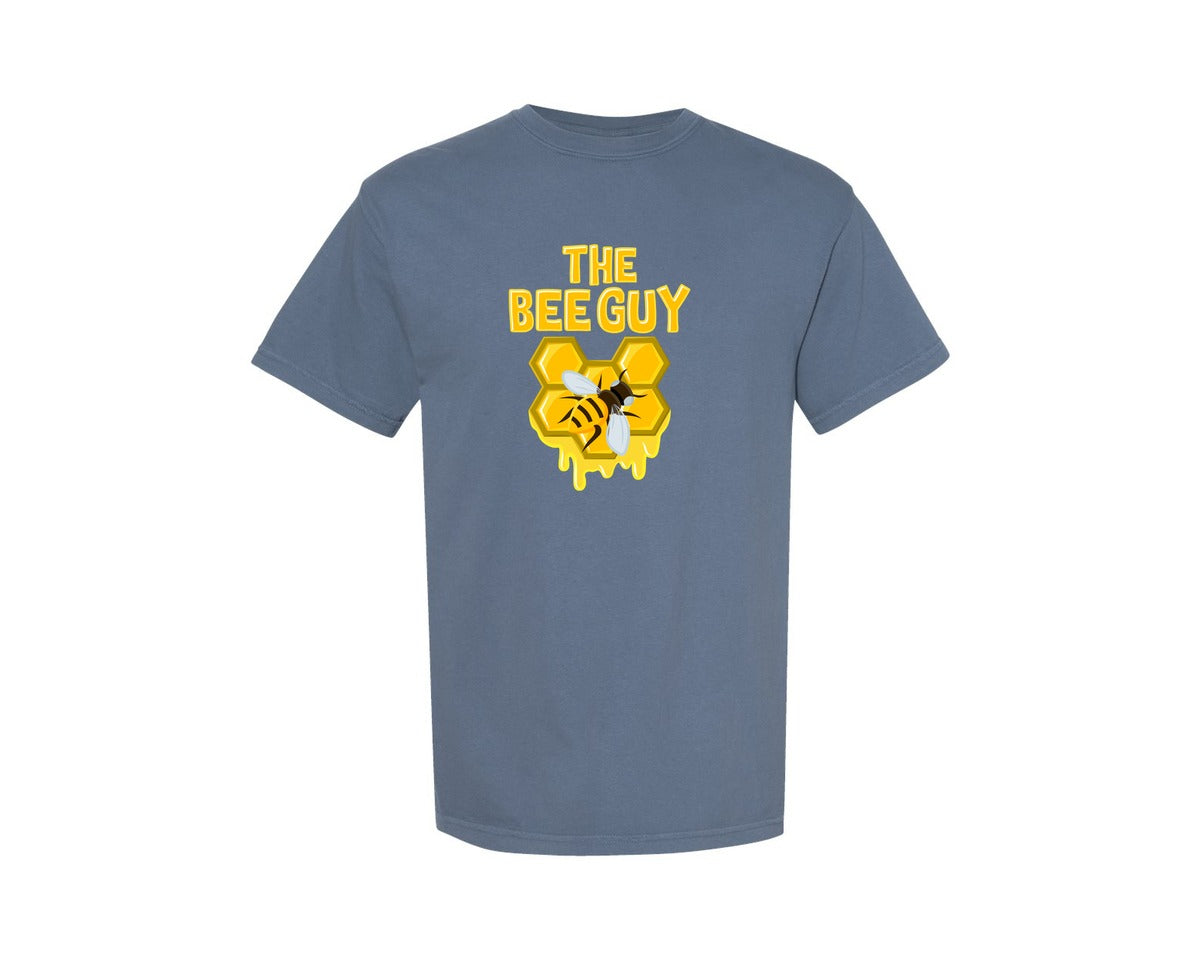 brand:Comfort Colors|color:Blue Jean|The Bee Guy Insect Beekeeper Graphic T-Shirt