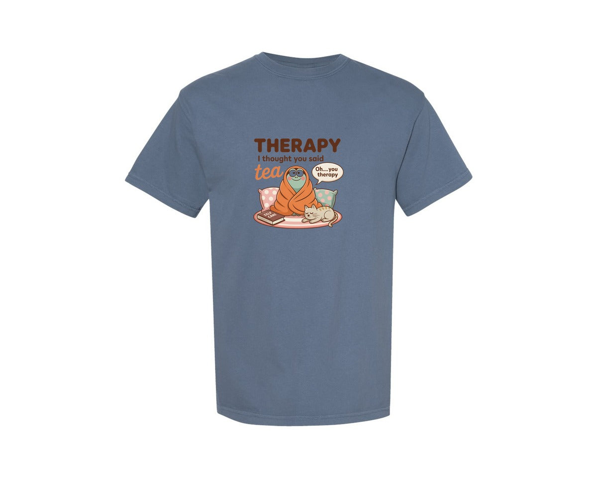 brand:Comfort Colors|color:Blue Jean|Sarcastic Mental Health Graphic T-Shirt