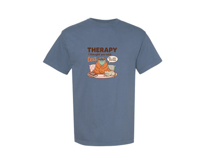 brand:Comfort Colors|color:Blue Jean|Sarcastic Mental Health Graphic T-Shirt