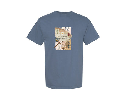 brand:Comfort Colors|color:Blue Jean|Boho Christian Bible Verses Graphic T-Shirt