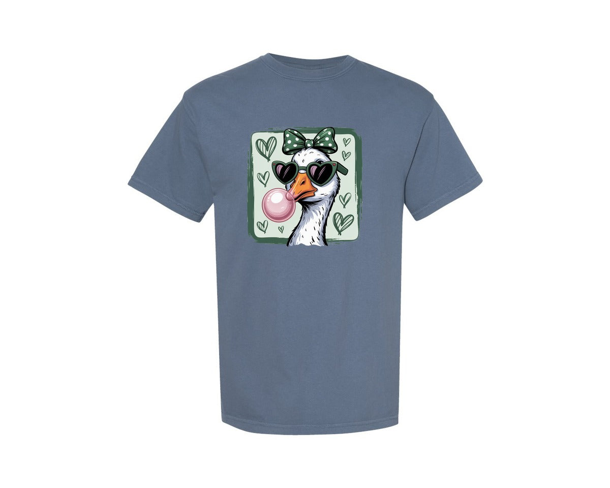 brand:Comfort Colors|color:Blue Jean|St Patricks Day Goose Goose Lover Graphic T-Shirt