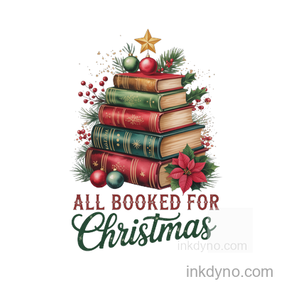 Booked For DTF Transfer – Ready to Press (Christmas)