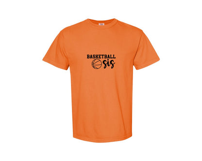 brand:Comfort Colors|color:Burnt Orange|Basketball Sis 2 Graphic T-Shirt