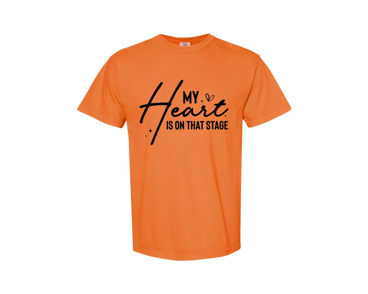 brand:Comfort Colors|color:Burnt Orange|Dance Mom Sleeve Svgmom Svgmom T Shirt Graphic T-Shirt